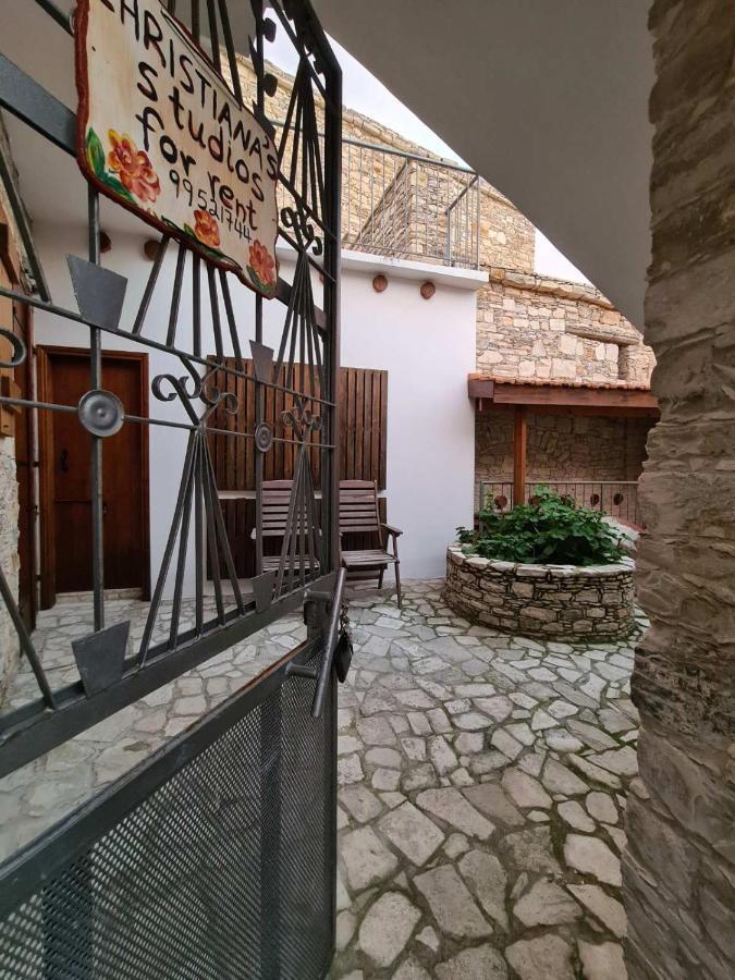 Christiana'S Stone Studios Pano Lefkara Exteriér fotografie